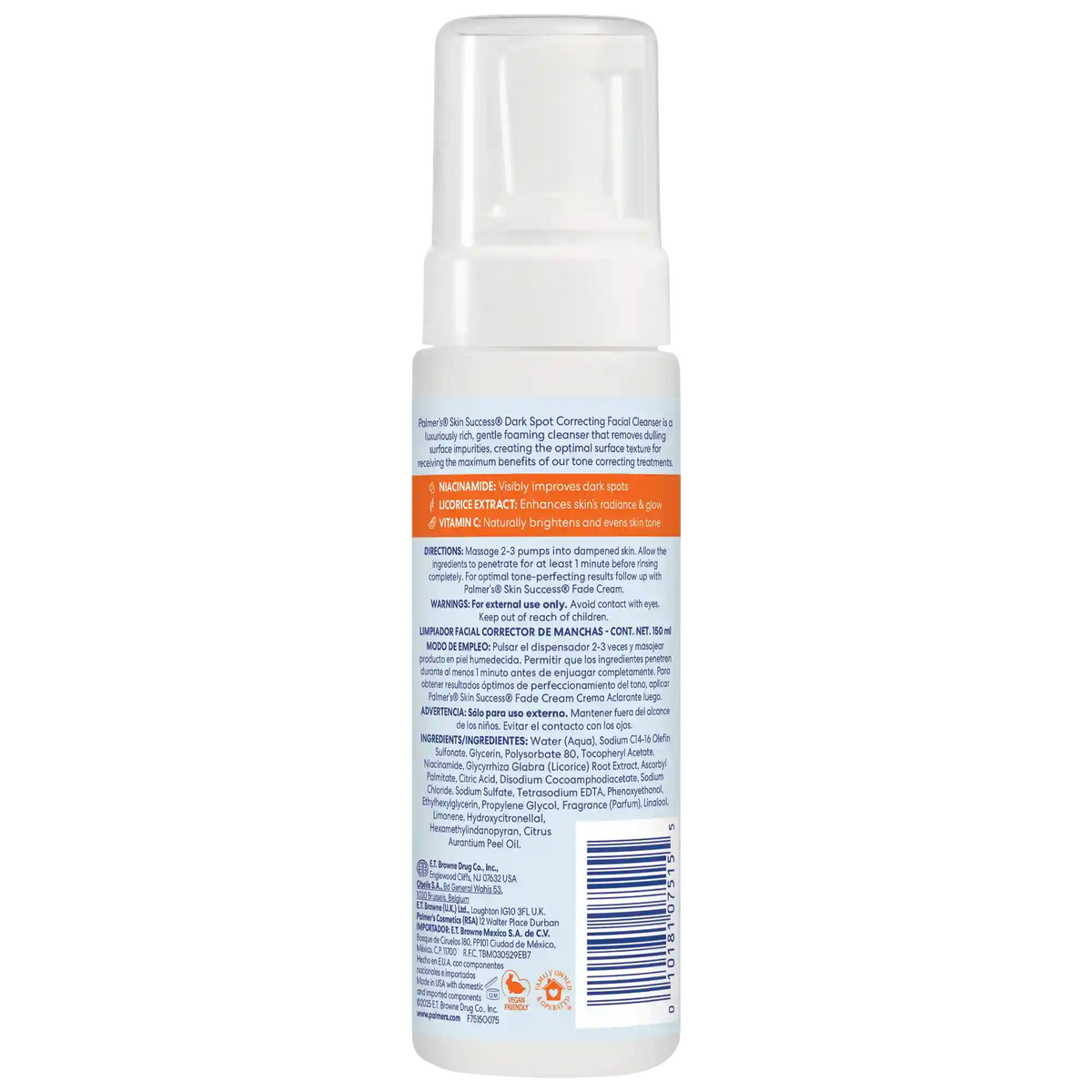 Dark Spot Correcting Facial Cleanser