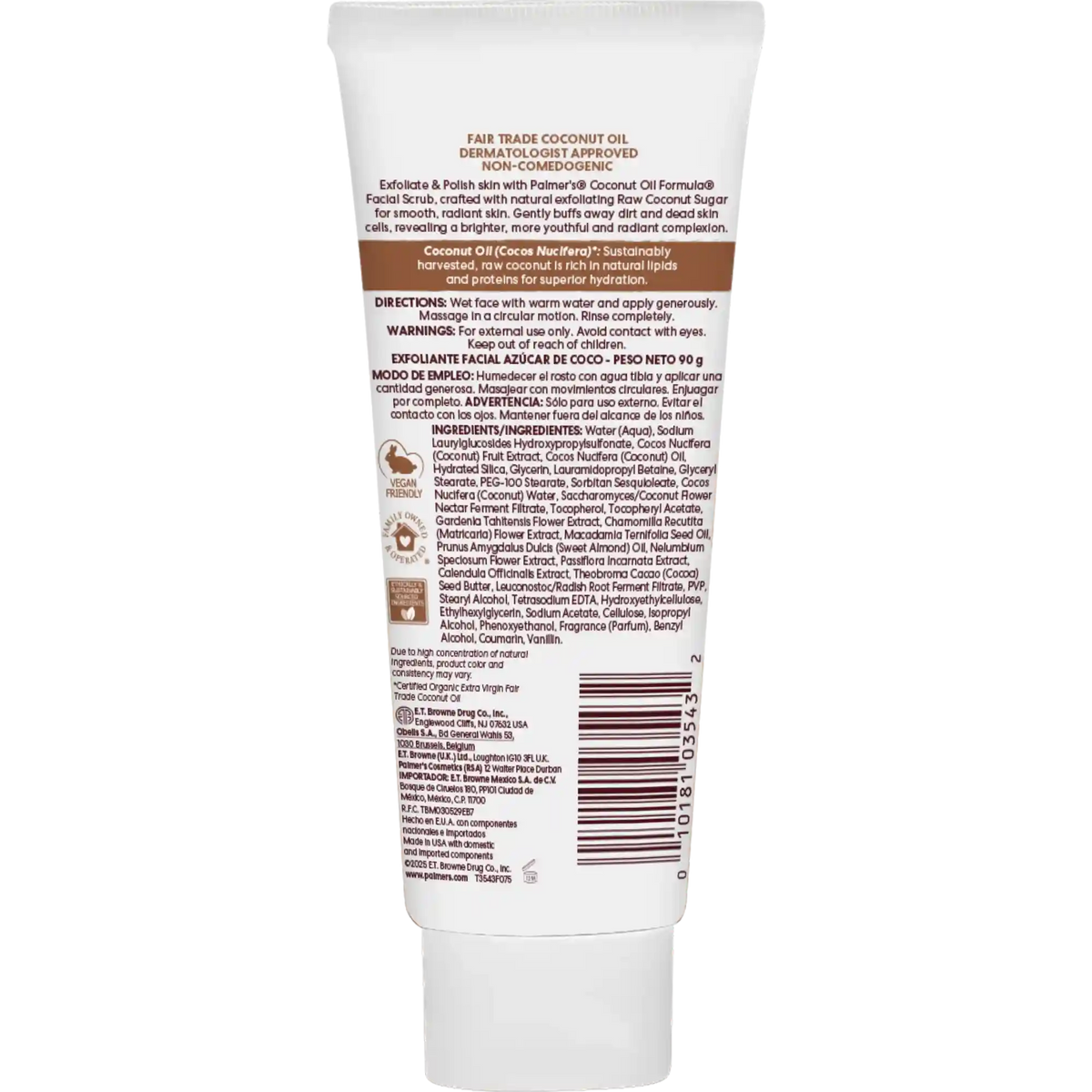 Raw Coconut Sugar Facial Scrub